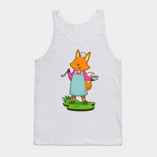 Fox Chef Bowl Cooking spoon Tank Top